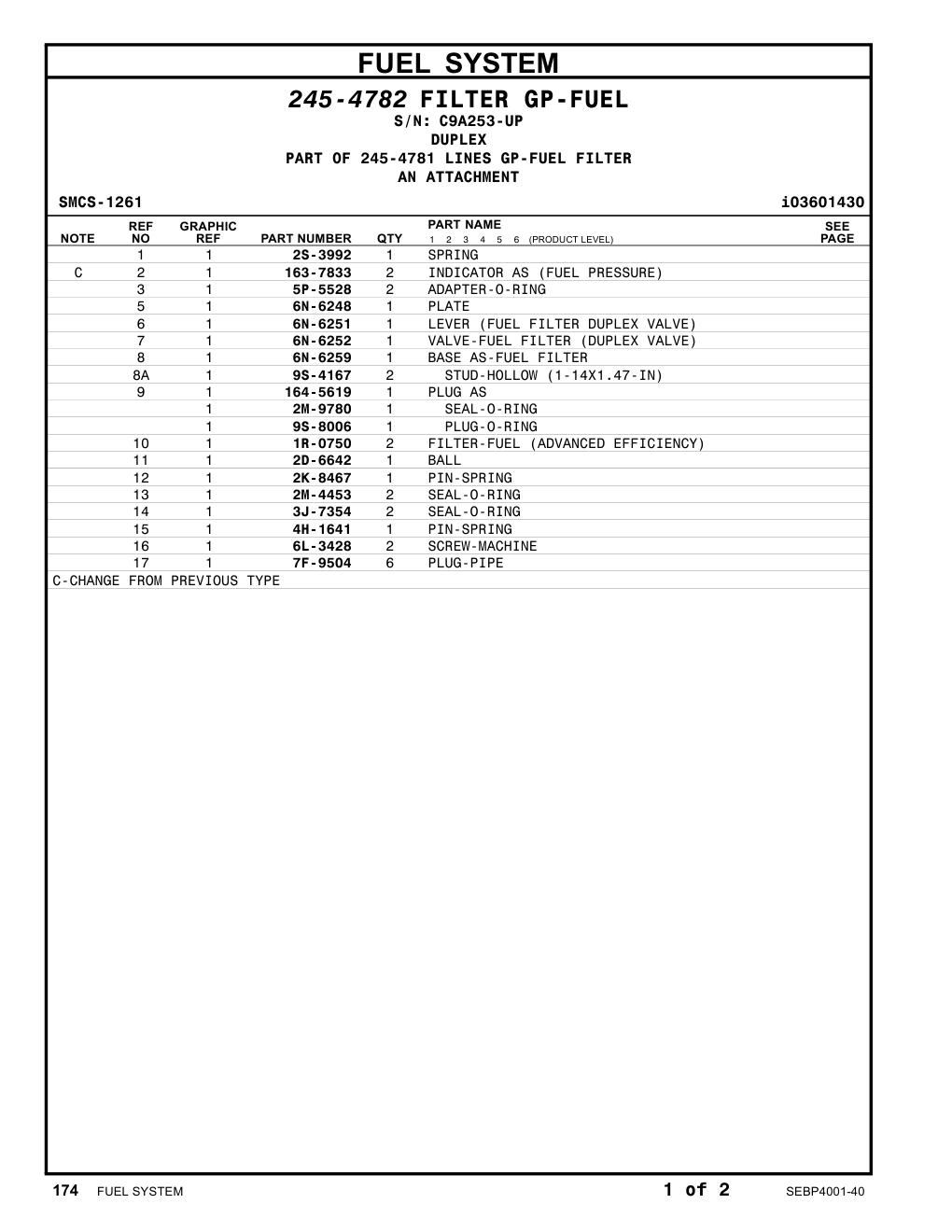 163-7833 - INDICATOR AS (FUEL PRESSURE)