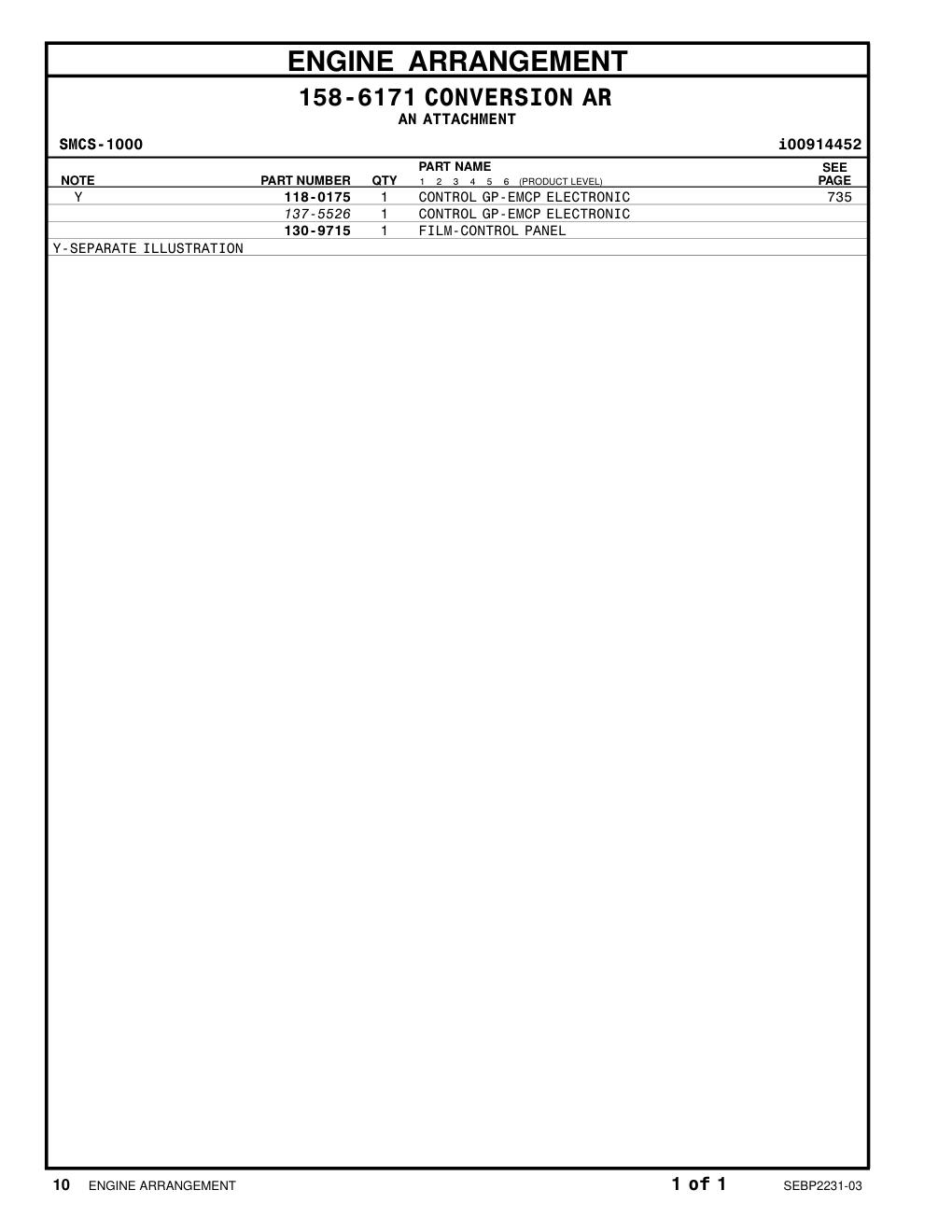 118-0175 - CONTROL GP-EMCP ELECTRONIC