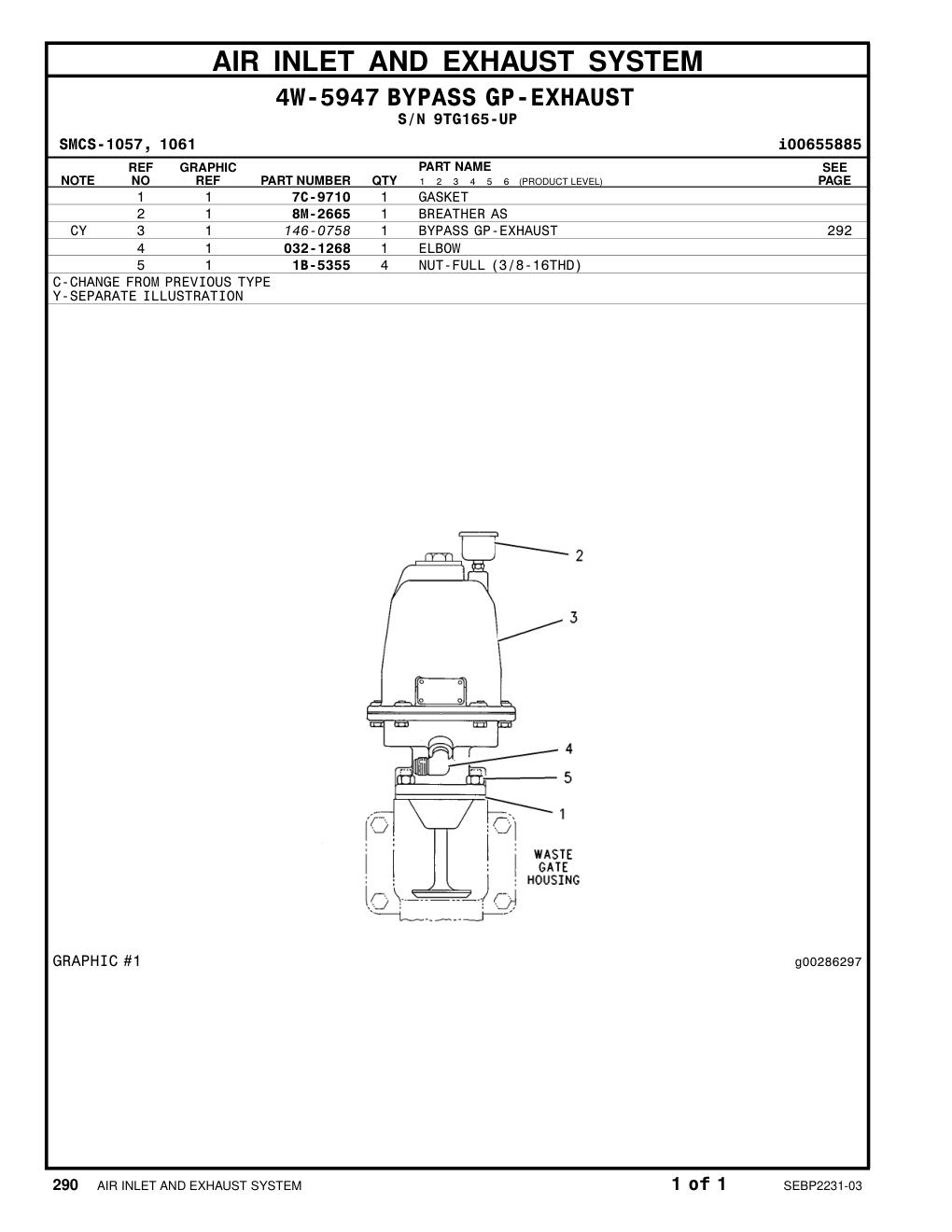 146-0758 - BYPASS GP-EXHAUST