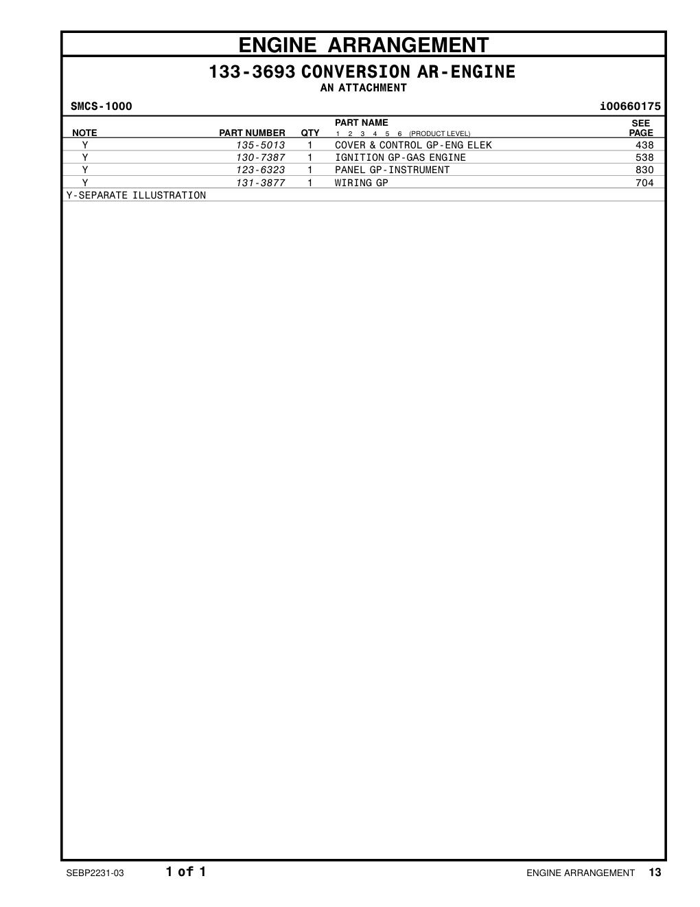 123-6323 - PANEL GP-INSTRUMENT