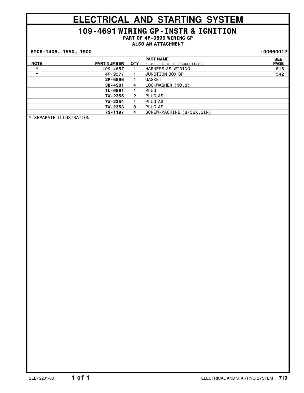 109-4687 - HARNESS AS-WIRING