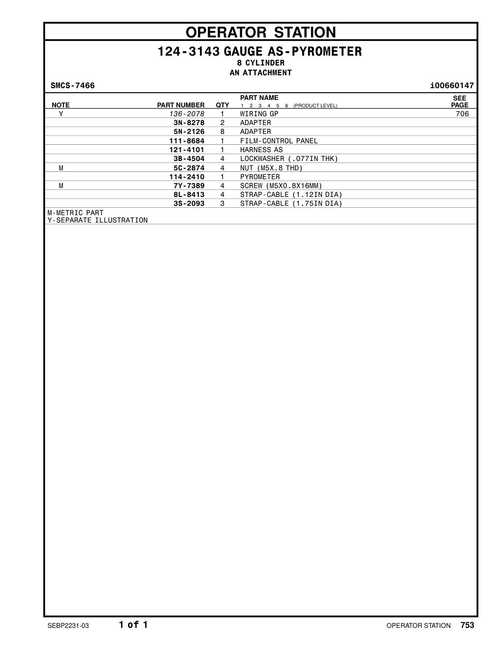 7Y-7389 - SCREW (M5X0.8X16MM)