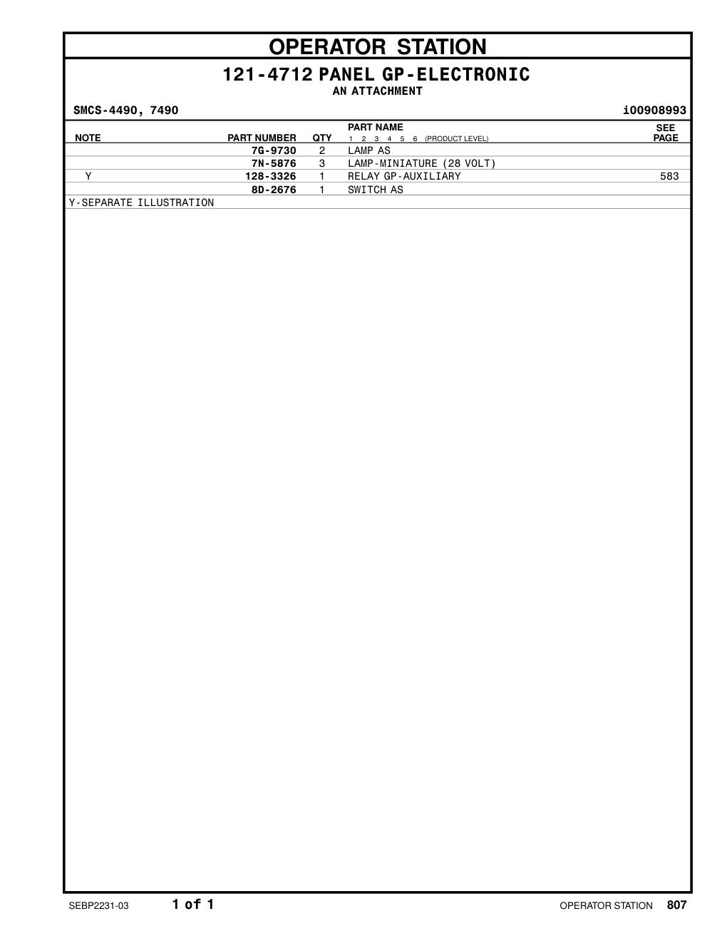 7G-9730 - LAMP AS
