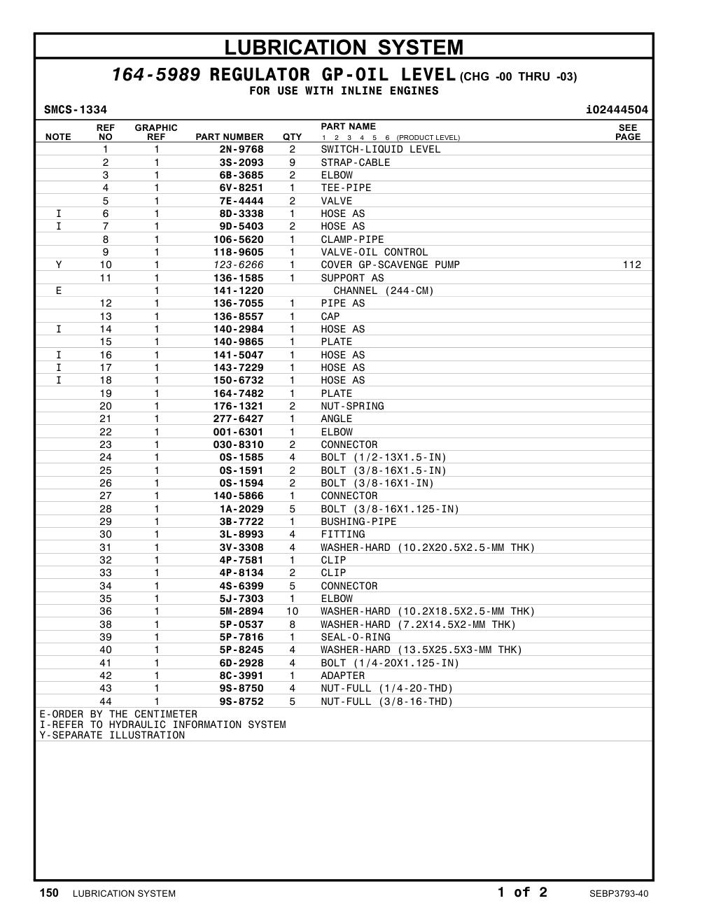 136-1585 SUPPORT AS CAT parts manual diagram
