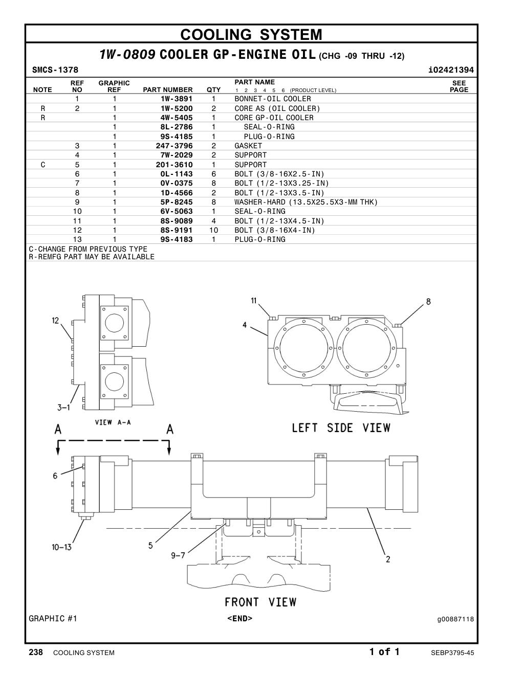 8S-9191 - BOLT (3/8-16X4-IN)