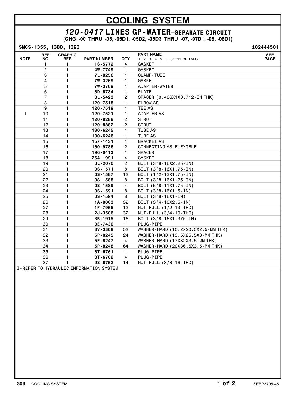 157-1431 BRACKET AS CAT parts manual diagram