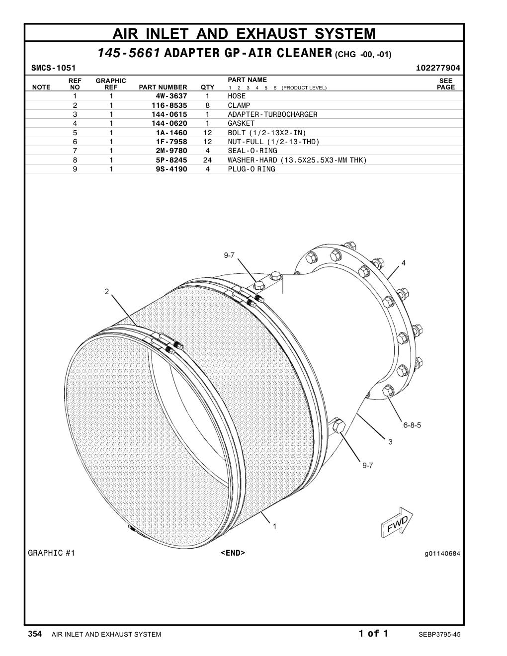 9S-4190 - PLUG-O-RING