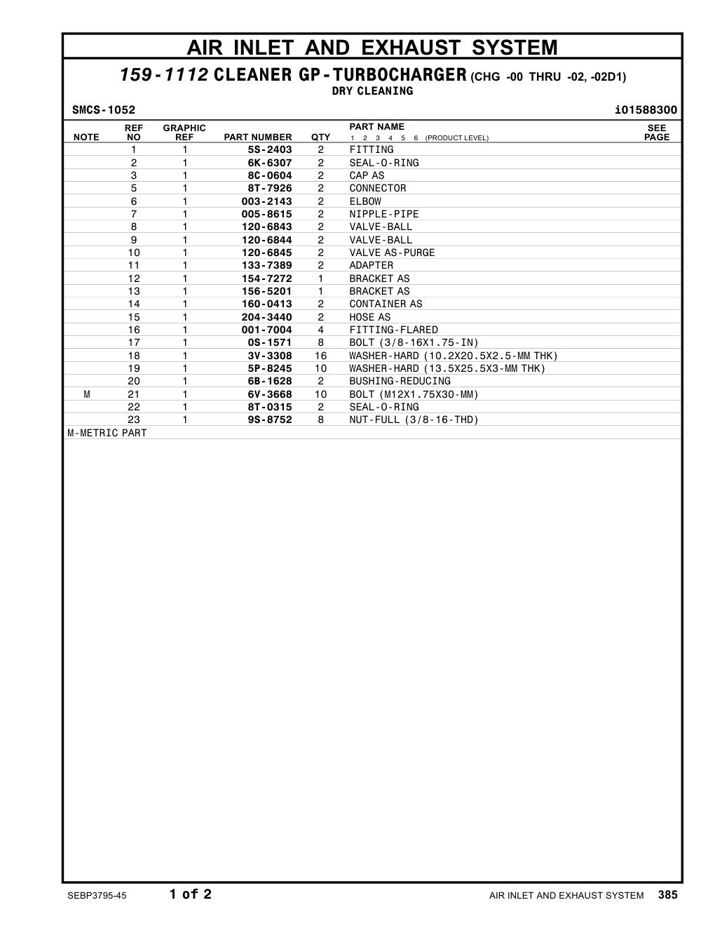 204-3440 HOSEAS CAT parts manual diagram