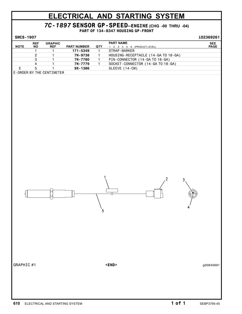 7N-7779 - SOCKET-CONNECTOR (14-GA TO 18-GA)
