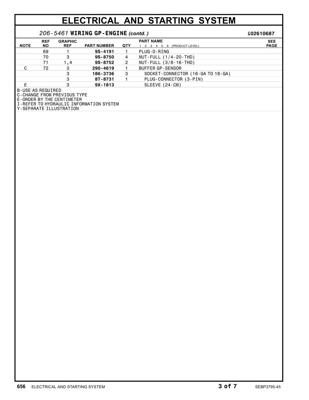 290-4619 - BUFFER GP-SENSOR