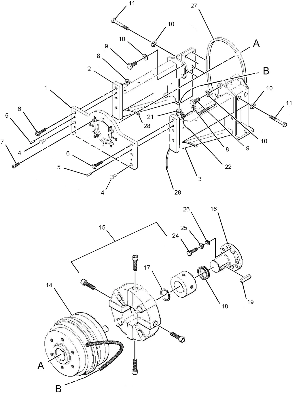 3056 · BASIC ENGINE · 239-2192 CAT parts diagram