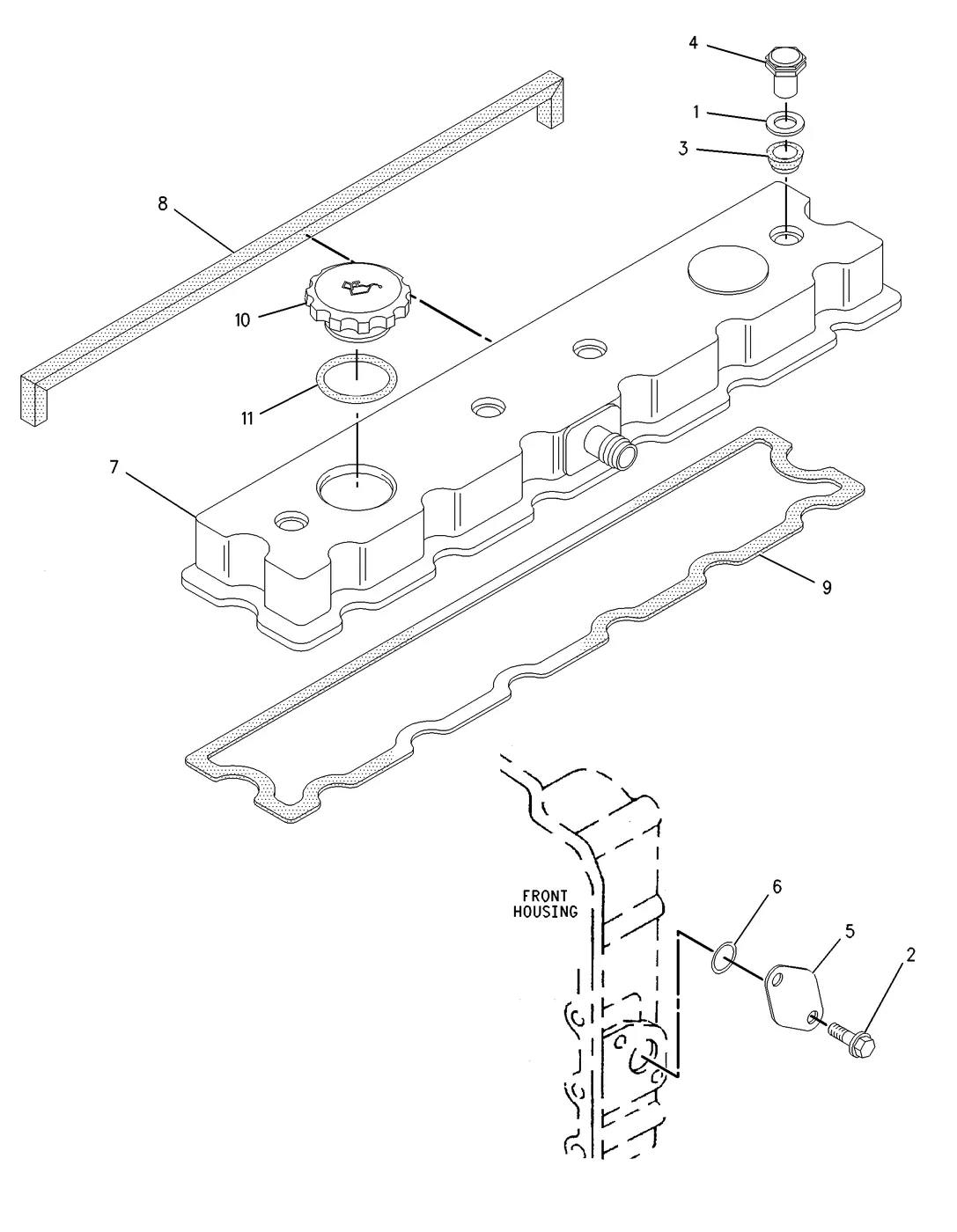 3056 · BASIC ENGINE · 214-5996 CAT parts diagram