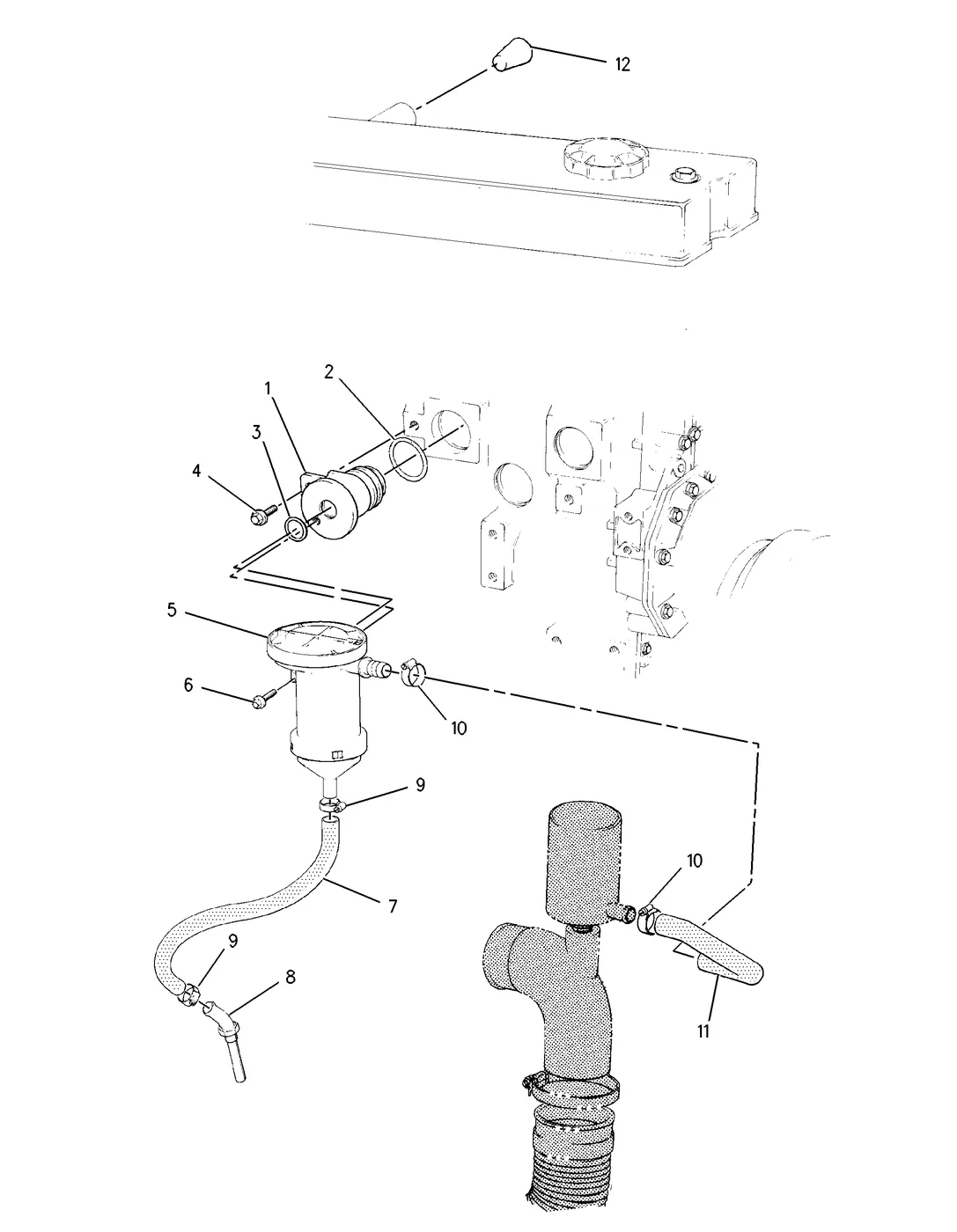 3056 · LUBRICATION SYSTEM · 210-6423 CAT parts diagram