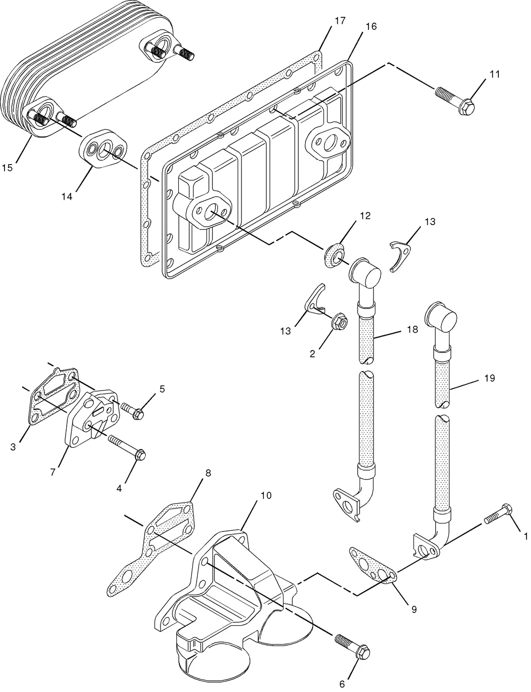 3056 · COOLING SYSTEM · 214-5997 CAT parts diagram