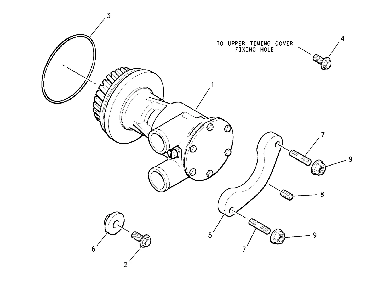 3056 · COOLING SYSTEM · 210-6557 CAT parts diagram