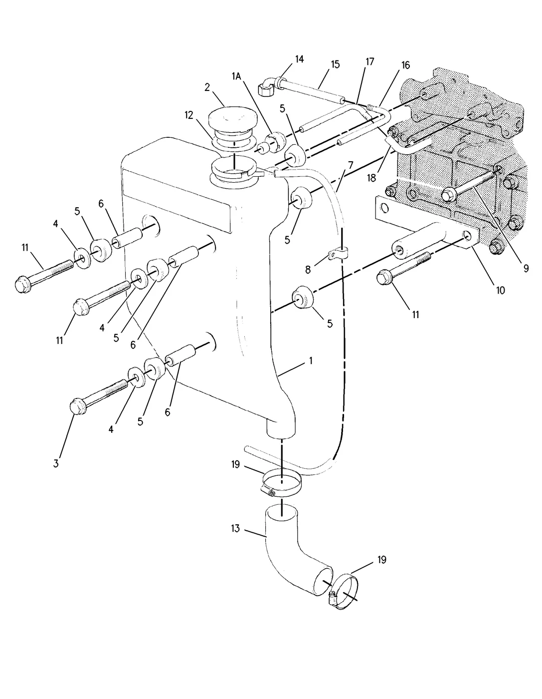 3056 · COOLING SYSTEM · 210-6503 CAT parts diagram