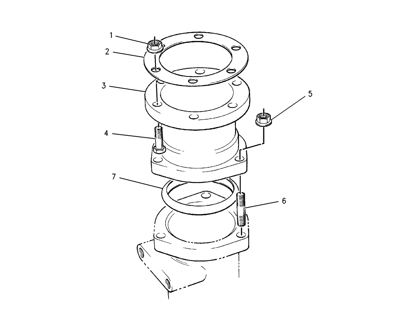3056 · AIR INLET AND EXHAUST SYSTEM · 210-6427 CAT parts diagram