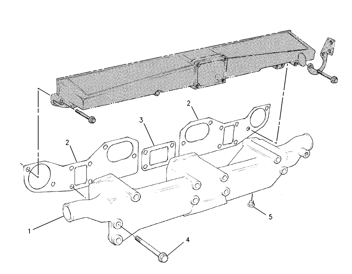 3056 · AIR INLET AND EXHAUST SYSTEM · 210-6425 CAT parts diagram