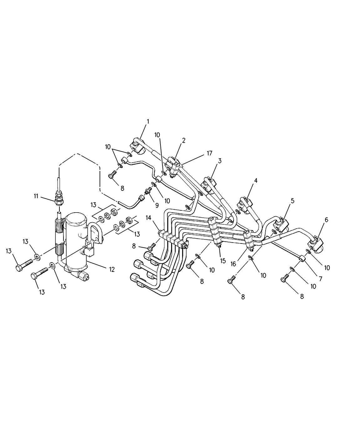 3056 · FUEL SYSTEM · 216-7189 CAT parts diagram