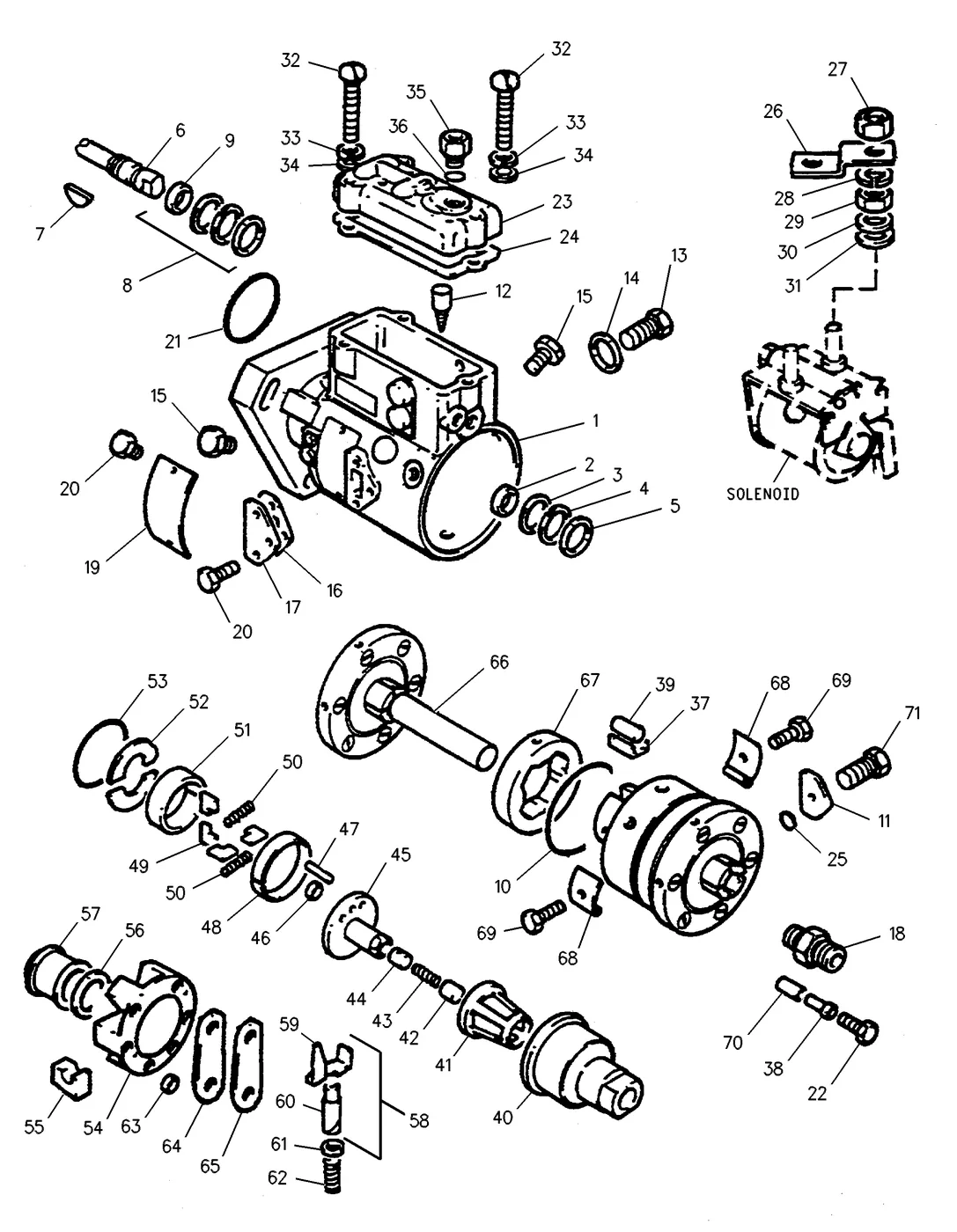 3056 · FUEL SYSTEM · 107-2560 CAT parts diagram
