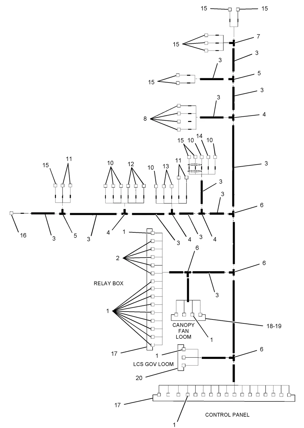 3056 · ELECTRICAL AND STARTING SYSTEM · 211-7973 CAT parts diagram