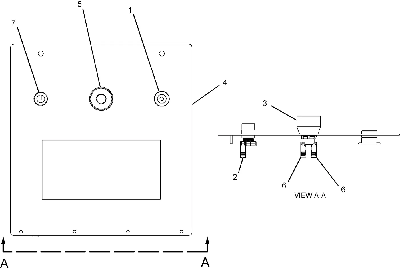 3056 · OPERATOR STATION · 232-7300 CAT parts diagram