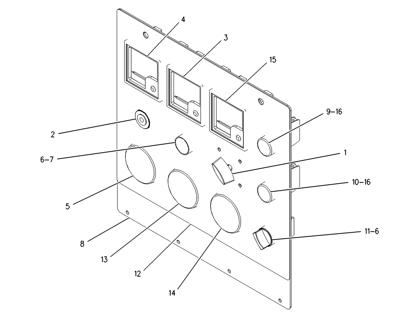 3056 · OPERATOR STATION · 214-4613 CAT parts diagram