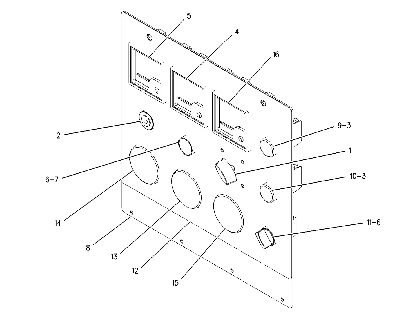 3056 · OPERATOR STATION · 214-5874 CAT parts diagram