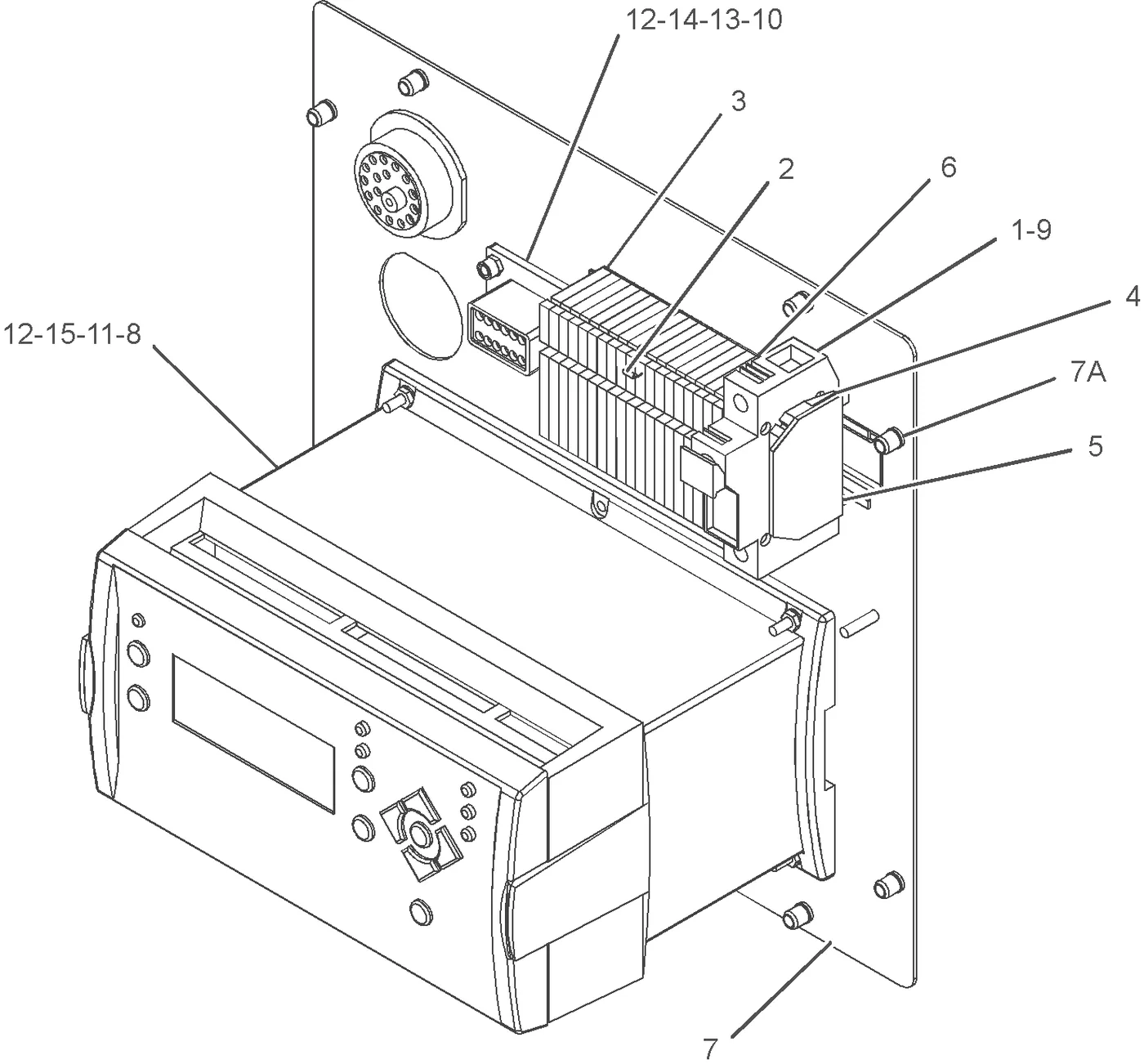 3056 · OPERATOR STATION · 232-7300 CAT parts diagram