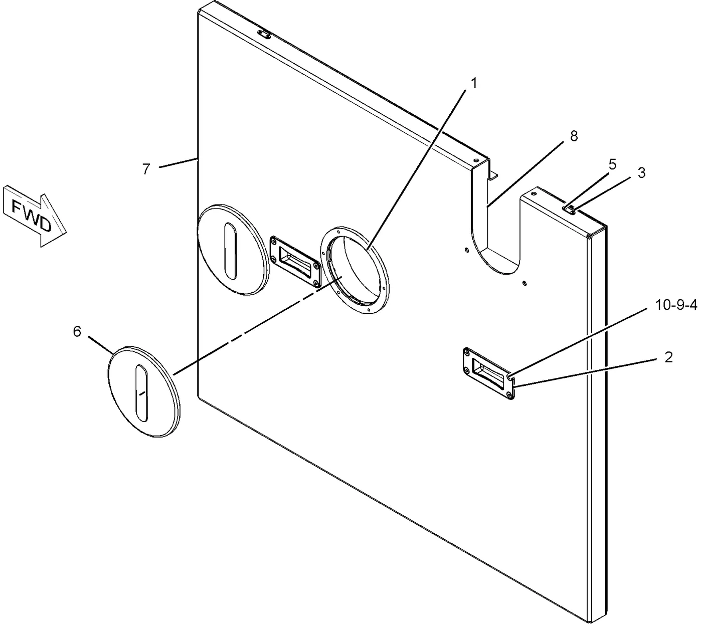 3056 · MARINE TRANSMISSION · 229-7544 CAT parts diagram