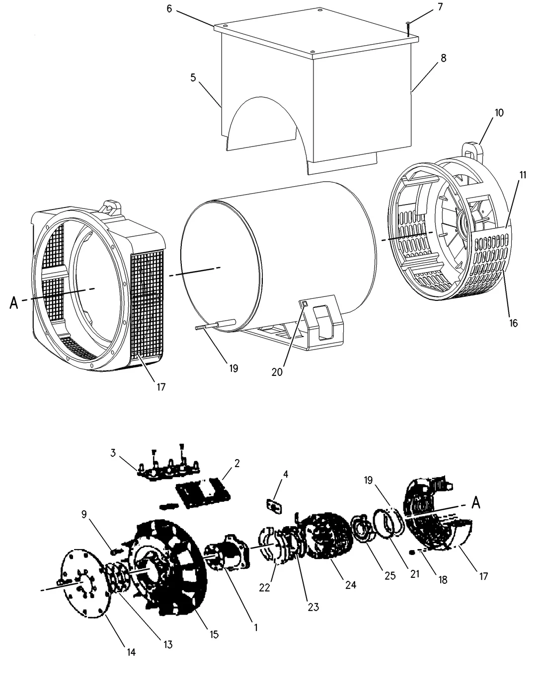 3056 · GENERATORS · 214-3066 CAT parts diagram