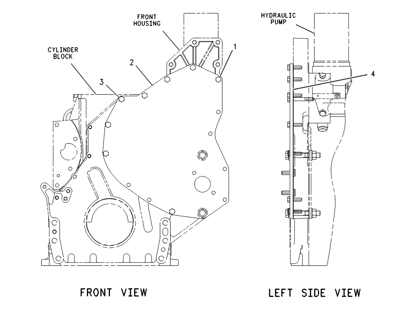 3126B · BASIC ENGINE · 168-8639 CAT parts diagram