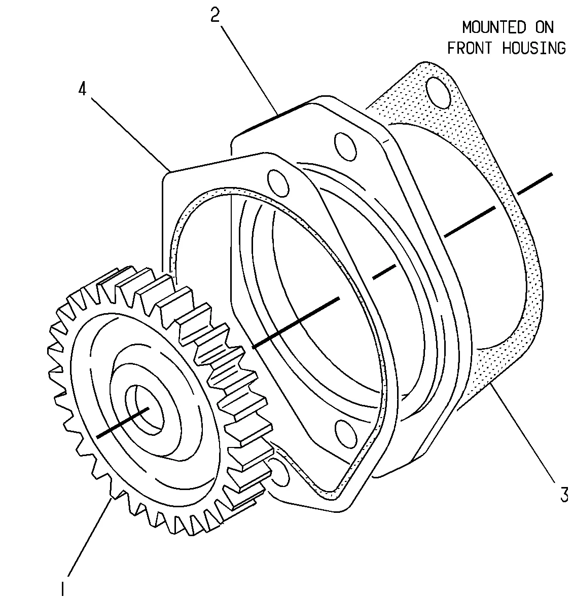 3126B · BASIC ENGINE · 135-9819 CAT parts diagram