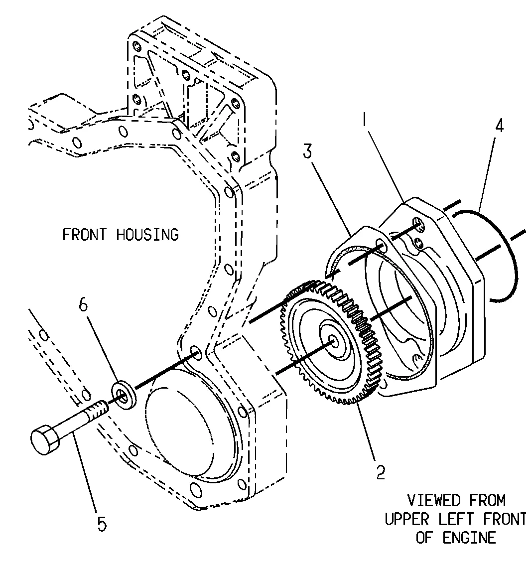 3126B · BASIC ENGINE · 135-9819 CAT parts diagram