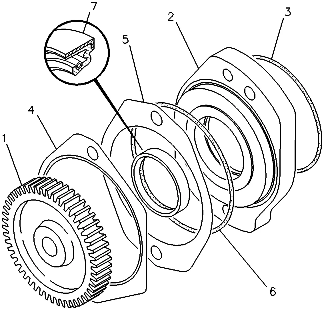 3126B · BASIC ENGINE · 135-9819 CAT parts diagram