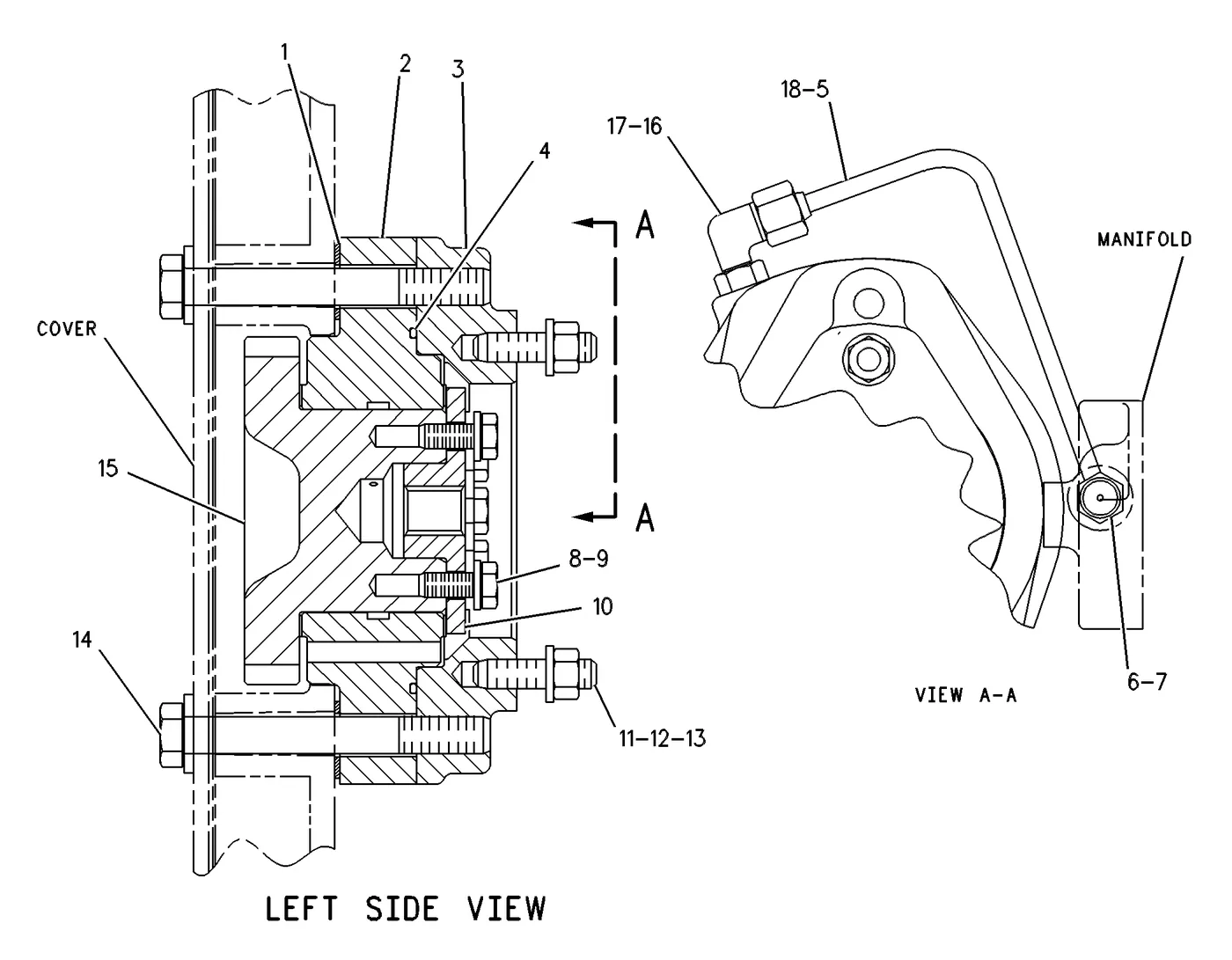 3126B · BASIC ENGINE · 132-2057 CAT parts diagram