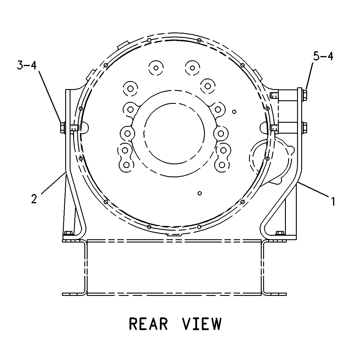 3126B · BASIC ENGINE · 132-1454 CAT parts diagram