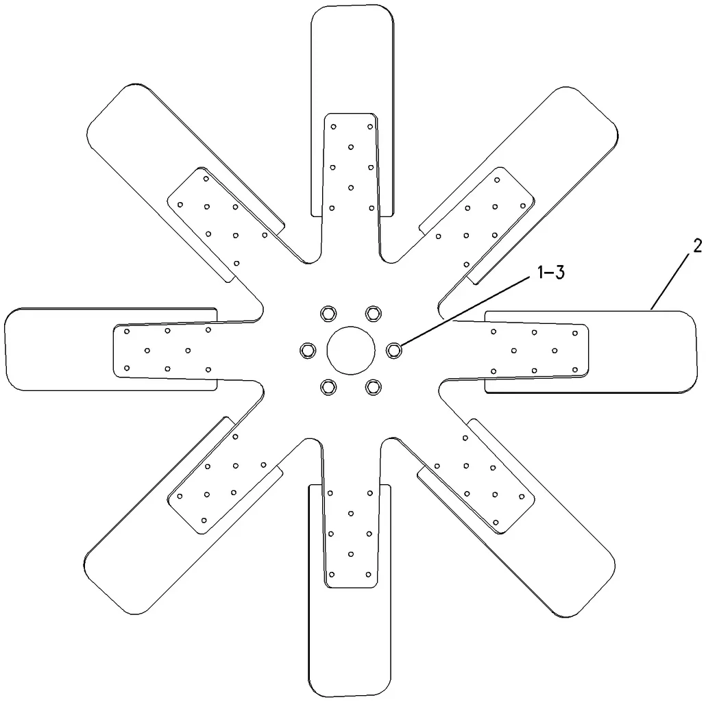 3126B · COOLING SYSTEM · 197-8110 CAT parts diagram
