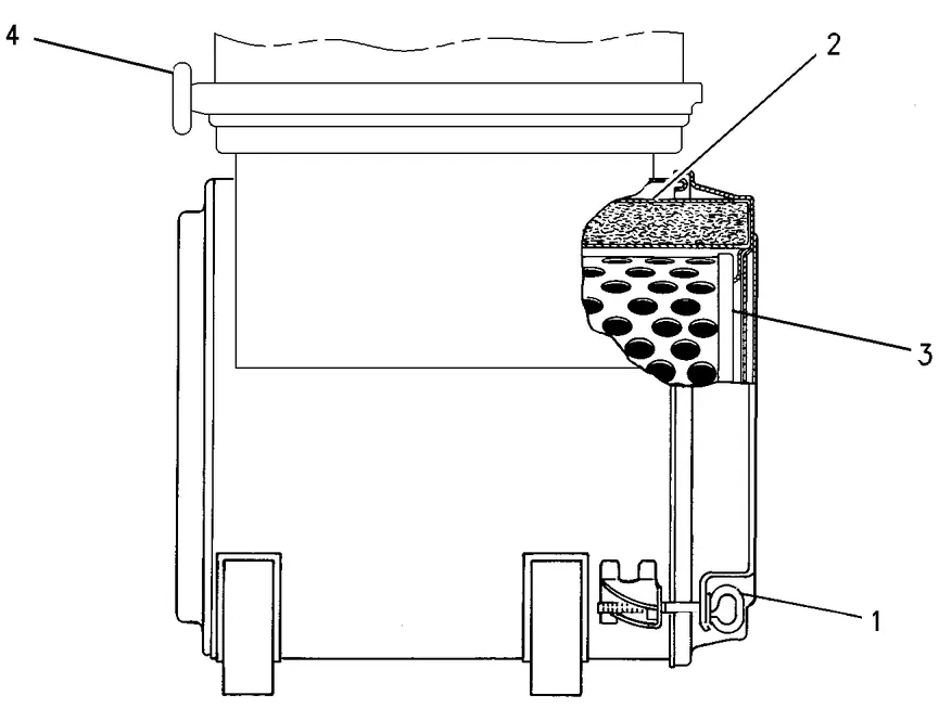 3126B · AIR INLET AND EXHAUST SYSTEM · 209-5356 CAT parts diagram