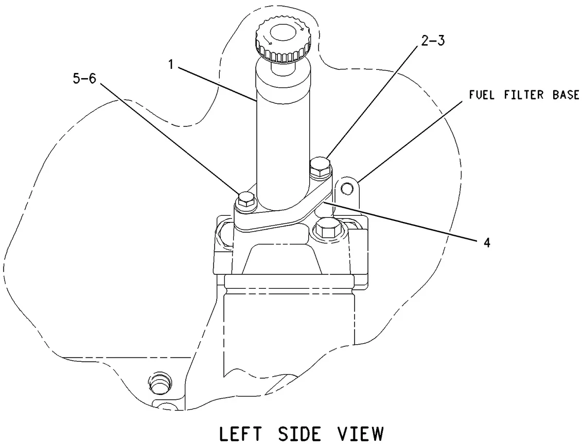 3126B · FUEL SYSTEM · 172-6291 CAT parts diagram