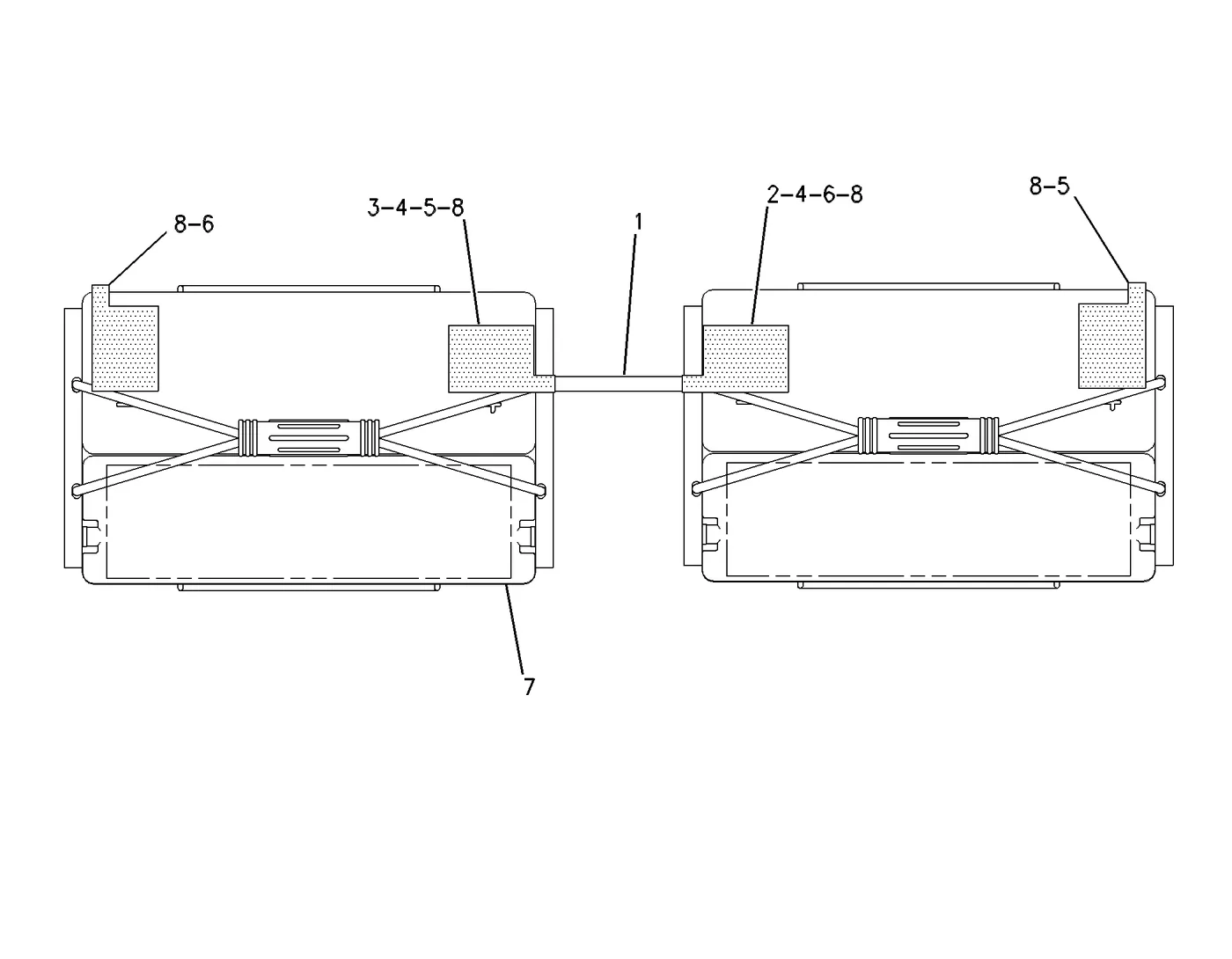 3126B · ELECTRICAL AND STARTING SYSTEM · 197-8101 CAT parts diagram
