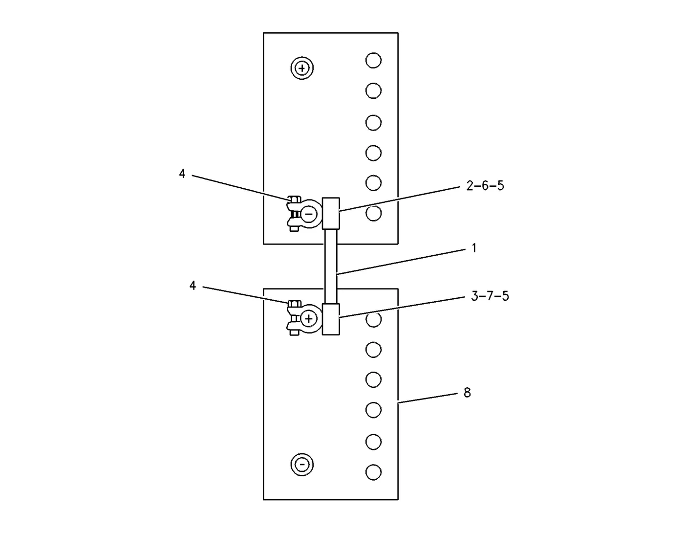 3126B · ELECTRICAL AND STARTING SYSTEM · 160-5447 CAT parts diagram