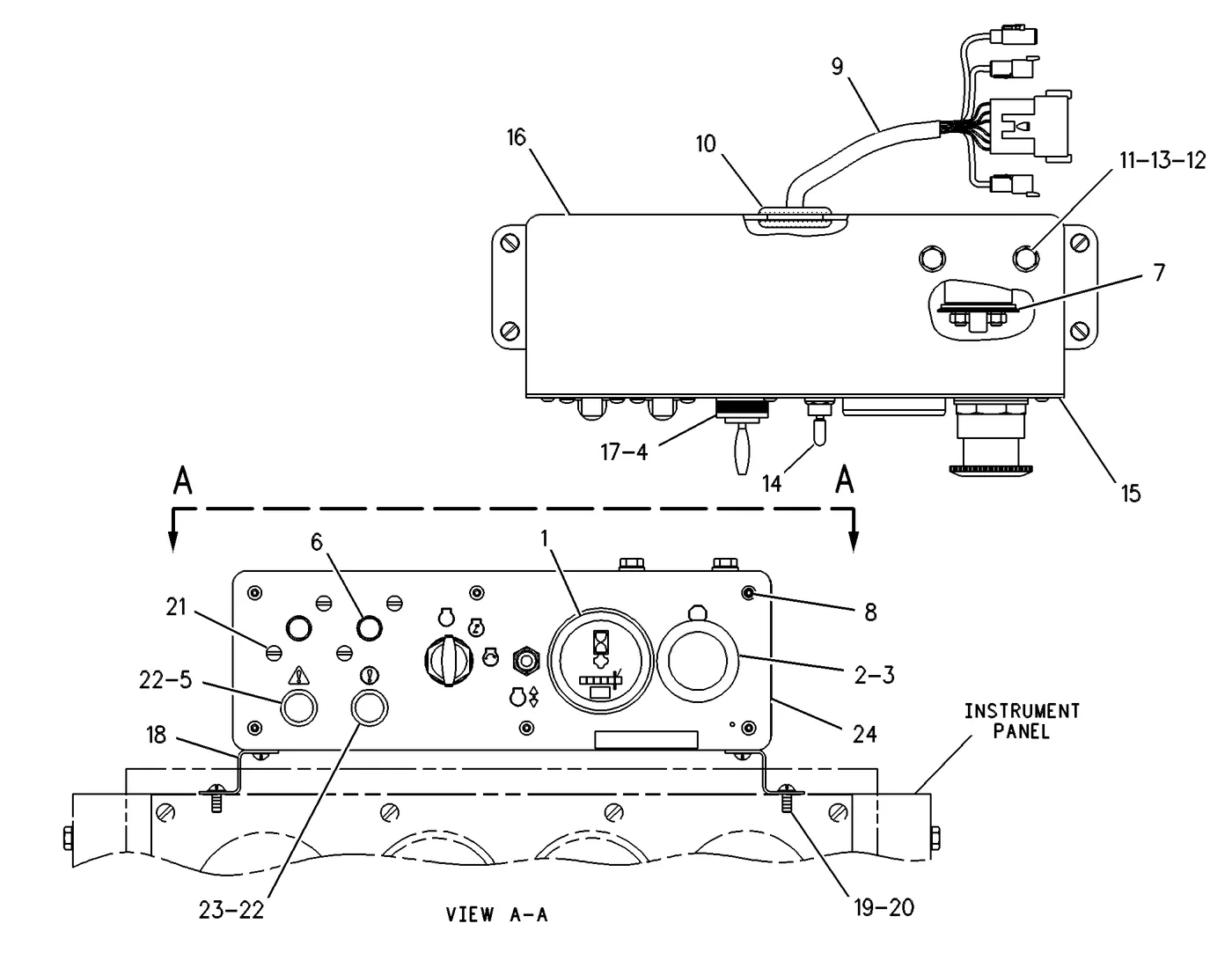 3126B · ELECTRICAL AND STARTING SYSTEM · 133-3329 CAT parts diagram