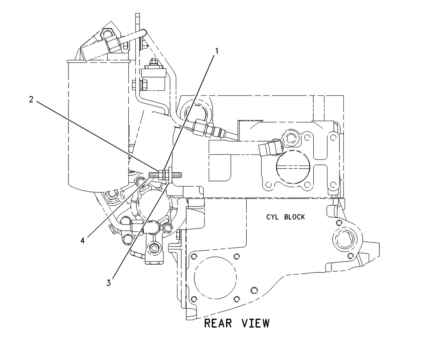 3126B · ELECTRICAL AND STARTING SYSTEM · 142-8333 CAT parts diagram