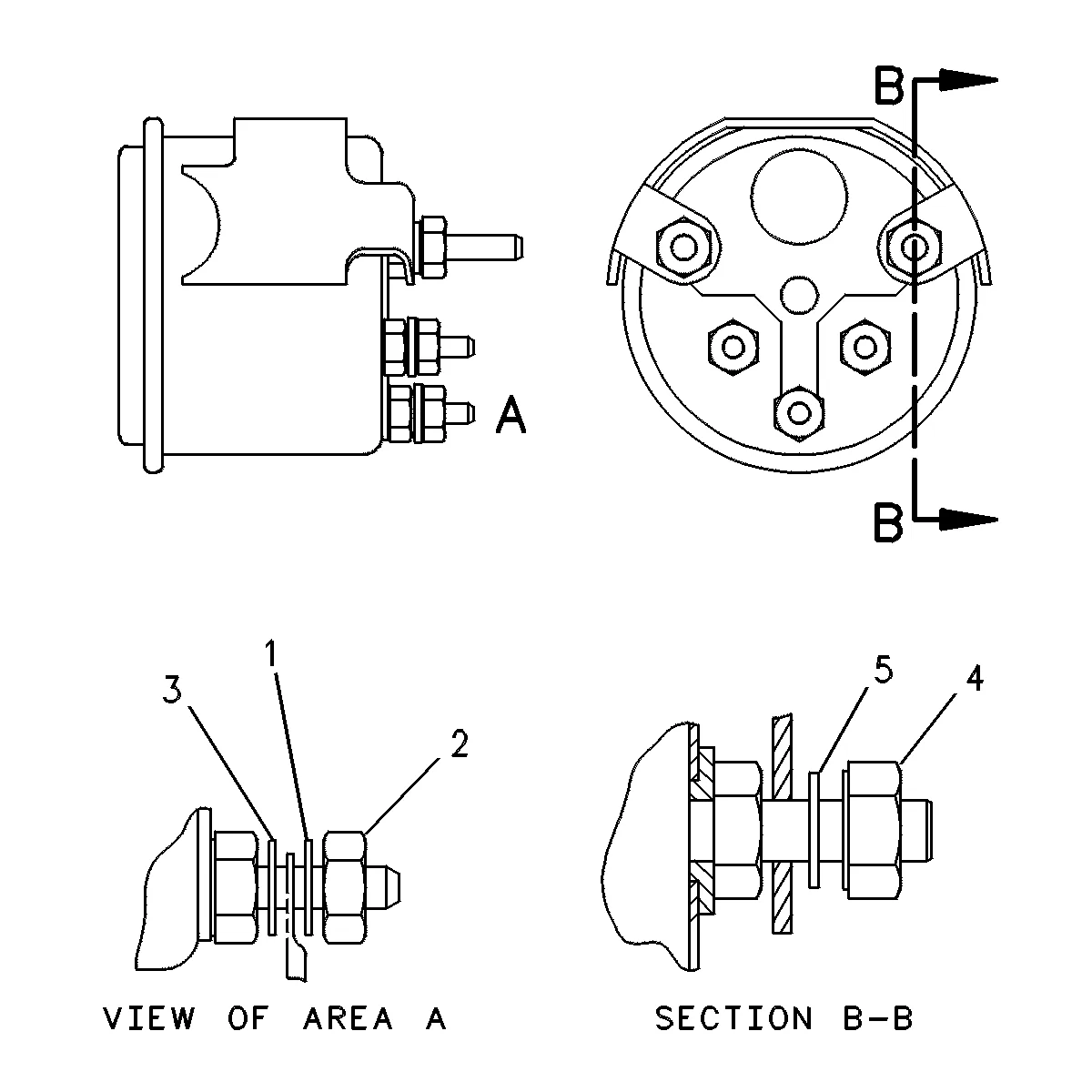 3126B · ELECTRICAL AND STARTING SYSTEM · 104-5687 CAT parts diagram