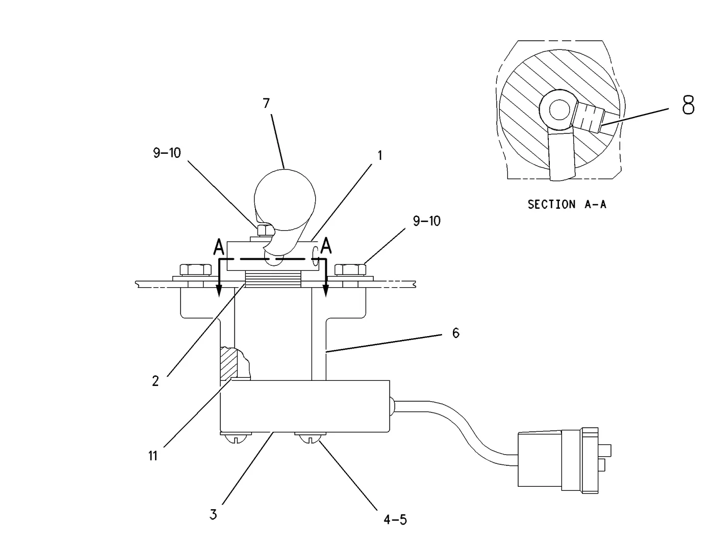 3126B · ELECTRICAL AND STARTING SYSTEM · 134-0597 CAT parts diagram