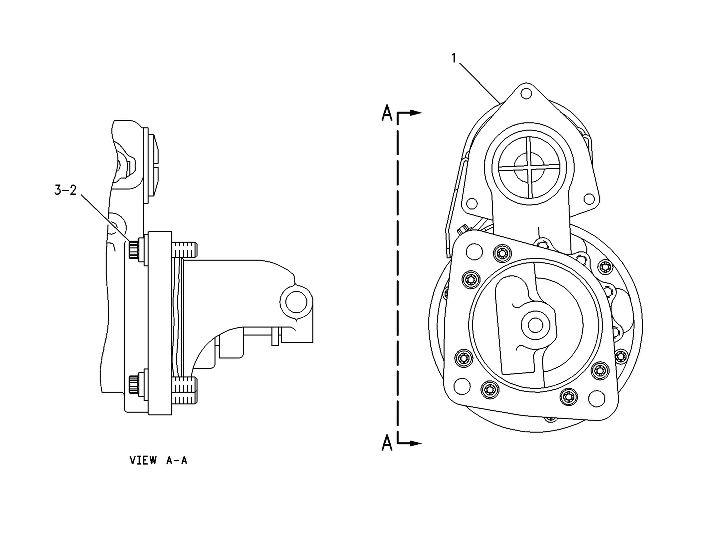3126B · ELECTRICAL AND STARTING SYSTEM · 135-2149 CAT parts diagram