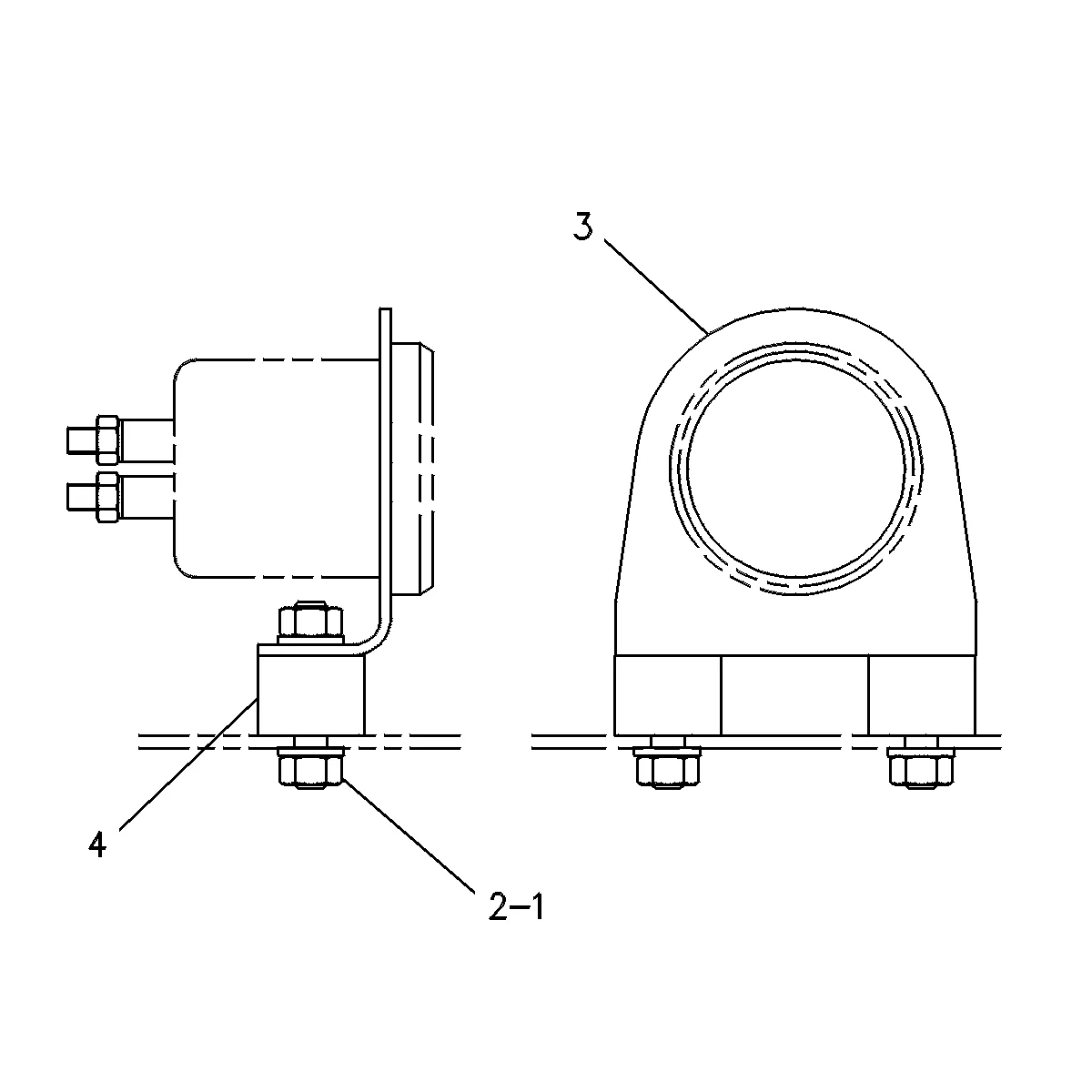 3126B · OPERATOR STATION · 110-8310 CAT parts diagram