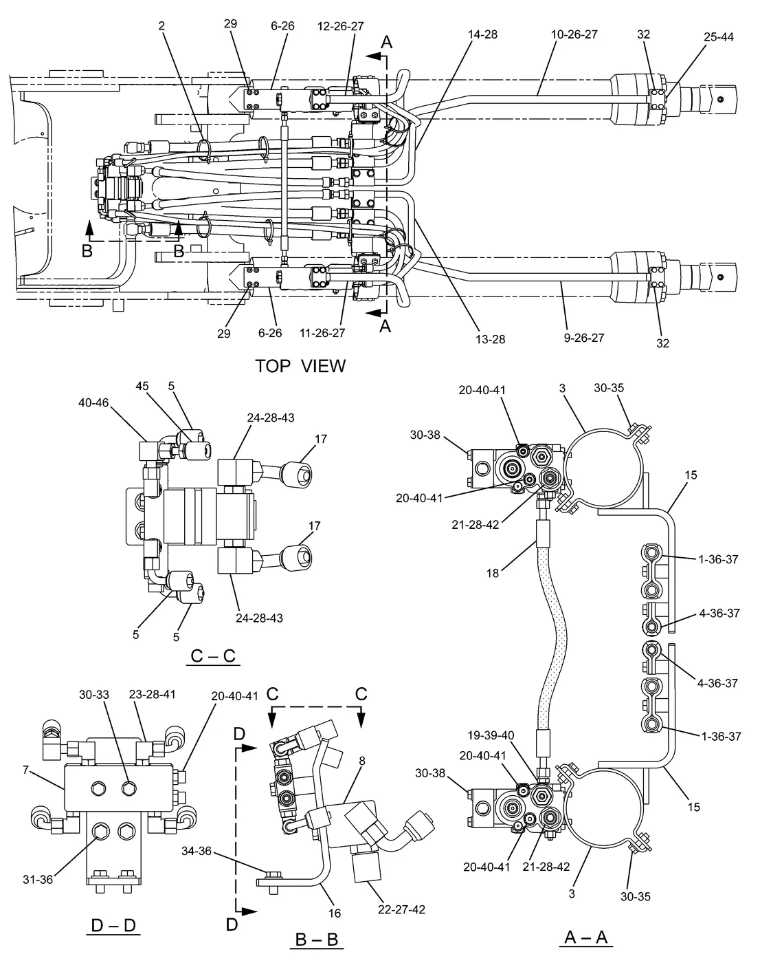 223-7039 - HOSE AS