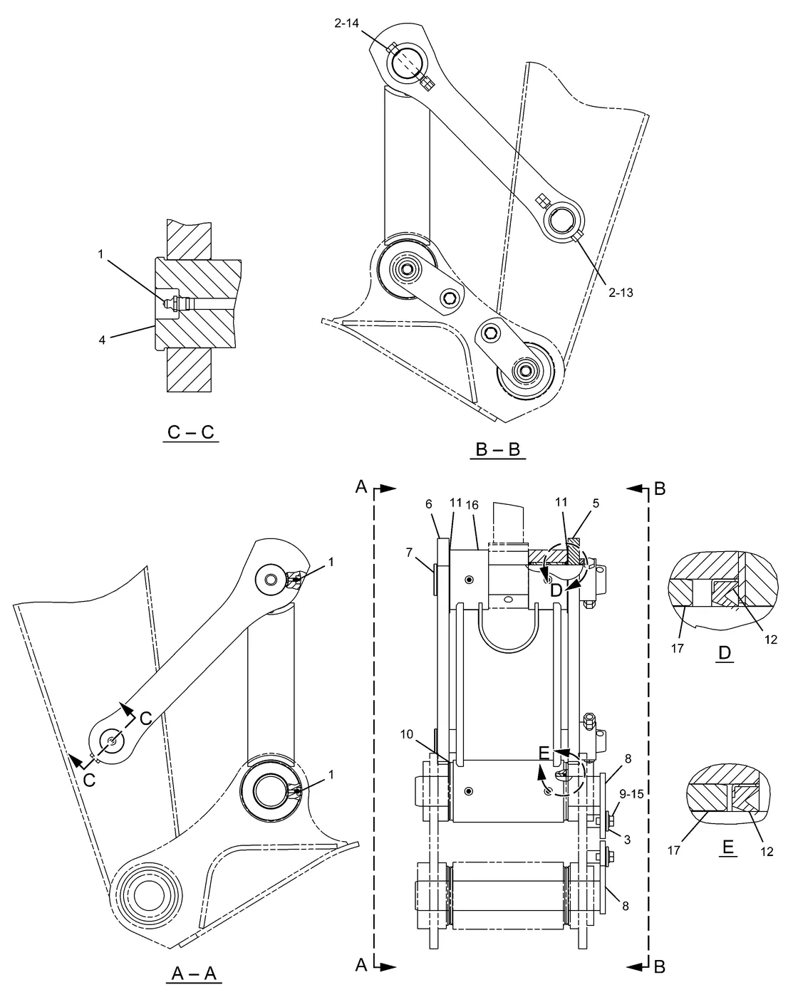 239-2694 - BUCKET AS - EXCAVATION .........................................................